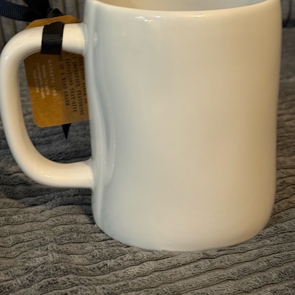 Rae Dunn White Cluck Rooster Mug - Picture 3 of 6